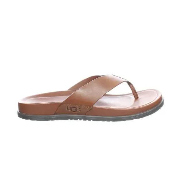 UGG | Shoes | Ugg Mens Wainscott Brown Flip Flops Size 2  display picture 3